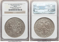 Zurich. Canton "Stampfer" Taler ND (c. 1560) MS62 NGC, Dav-8783, Divo-9. Displaying remarkably sharp details with light original toning and full under...