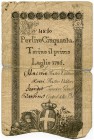 ITALIEN 
 Sardo-Piemontese/Turin. 50 Lire vom 1. Juli 1786. Gavello 17. Pick S118a. Sehr selten. Reparierter Mittelriss. Kl. Risse obere Kante. III