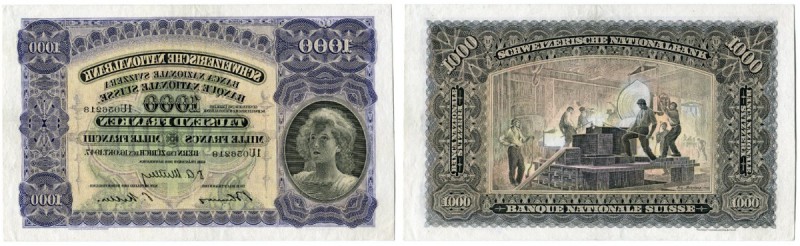 SCHWEIZ 
 2. Emission 
 1000 Franken vom 16. Oktober 1947 (Gesetzgebung über d...