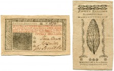 UNITED STATES OF AMERICA / USA 
 New Jersey 
 15 Shillings of March 25th 1776. Pick S1823. -II