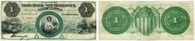 UNITED STATES OF AMERICA / USA 
 New Jersey 
 Lot. Commercial Bank of New Jersey. 1 Dollar of July 10th 1856. 2 Dollars of July 10th 1856 & State Ba...