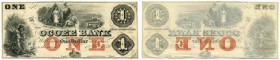 UNITED STATES OF AMERICA / USA 
 Tennessee 
 Lot. Farmers and Merchants Bank of Memphis . 5 Dollars of June 1st 1854 & Ocoee Bank. 1 Dollar of Novem...