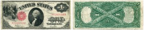 UNITED STATES OF AMERICA / USA 
 United State Notes 
 Lot. 1 Dollar Series 1917. Sign. Speelman/White. Pick 187. Cuhaj KL27. IV+ (2)