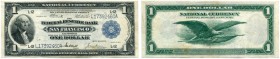 UNITED STATES OF AMERICA / USA 
 United State Notes 
 1 Dollar Series 1918/San Francisco. Sign. Elliott/Burke/Clerk/Calkins. Pick 371. Cuhaj KL98. I...