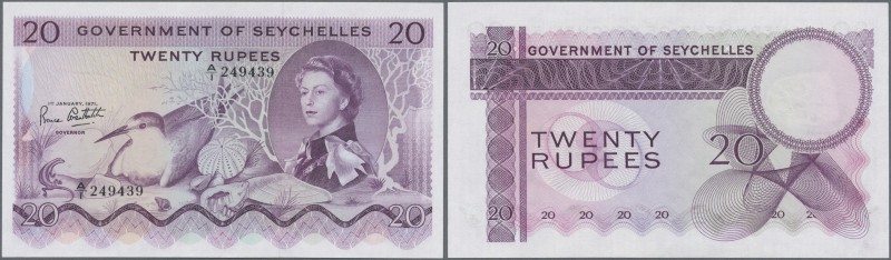 Seychelles: 20 Rupees ND P. 16b in condition: UNC.