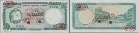 Somalia: 10 Shillings 1966 Specimen P. 6as in condition: aUNC.