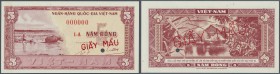 South Vietnam: 5 Dong ND Specimen P. 13s, in condition: UNC.