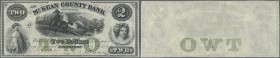 United States of America: Pennsylvania, The Mc Kean County Bank 2 Dollars 1861, P.NL, soft horizontal bend at center and a few minor spots. Condition:...