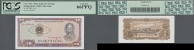 Vietnam: set of 10 Color Trial notes with zero serial numbers, all PCGS graded, containing 3x 10 Dong 1976 P. 82ct (2x PCGS 67PPQ, 1x PCGS 66PPQ), 2x ...