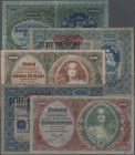 Austria: Lot with 45 Banknotes 1902 till 1920's comprising for example 100.000, 50.000 and 5000 Kronen 1922 (P.79, 80, 81), 1000 Kronen with additiona...