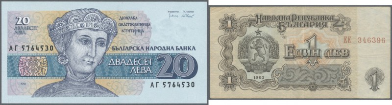 Bulgaria: 1962/1994 (ca.), ex Pick 88-104, quantity lot with 461 Banknotes in go...