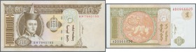 Mongolia: 1993/2008 (ca.), ex Pick 49-65, quantity lot with 1036 Banknotes in good to mixed quality, sorted and classified by Pick catalogue numbers, ...