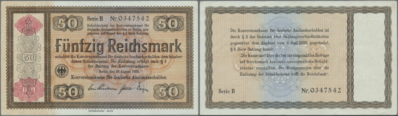 Deutschland - Deutsches Reich bis 1945: 50 Reichsmark der Konversionskasse für d...