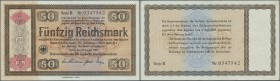 Deutschland - Deutsches Reich bis 1945: 50 Reichsmark der Konversionskasse für deutsche Auslandsschulden 1934, Ro.712b, sehr saubere, leicht gebraucht...