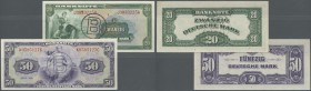 Deutschland - Bank Deutscher Länder + Bundesrepublik Deutschland: 20 DM 1948 mit Stempel ”B” Ro.241a in sehr schöner Erhaltung mit kleinem Eckknick un...