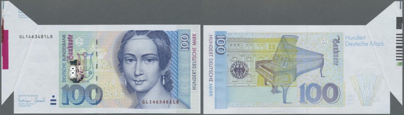 Deutschland - Bank Deutscher Länder + Bundesrepublik Deutschland: 100 DM 1996 Se...