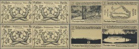 Deutschland - Notgeld - Thüringen: Apolda, Verschönerungsverein, 4 x 5 Mark, o. D., Spendenscheine, Erh. I, total 4 Scheine