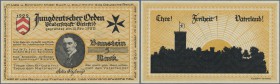 Deutschland - Notgeld - Westfalen: Bielefeld, Jungdeutscher Orden, Bruderschaft Bielefeld, 5 Mark, o. D., Baustein, Erh. I