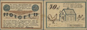 Deutschland - Notgeld - Westfalen: Hörde, F. Cuppring, 50 Pf., 1.10.1921, Scherzschein, Erh. III, sehr selten
