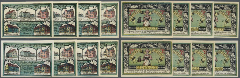 Deutschland - Notgeld - Westfalen: Marsberg, Hotel Deutsches Haus u. a., 50 Pf.,...