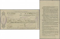 Deutschland - Notgeld - Württemberg: Erolzheim, Molkereigenossenschaft, 3 Mio. Mark, 2.9.1923, Scheck auf Spar- und Darlehenskassenverein, Ausgeber un...