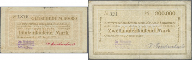 Deutschland - Notgeld - Württemberg: Schramberg, Jos. Reichenbach, Delikatessenh...