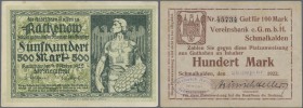 Deutschland - Notgeld: Inflation 1922, umfangreiche und dicht besetzte Sammlung von 1128 Scheinen in fünf Alben entsprechend dem Katalog Müller 1922 u...