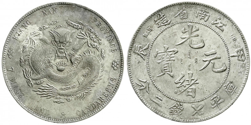 CHINA und Südostasien
China
Qing-Dynastie. De Zong, 1875-1908
Dollar (Yuan) J...
