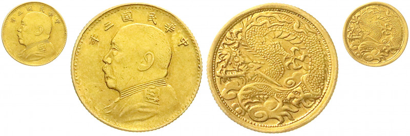 CHINA und Südostasien
China
Republik, 1912-1949
GOLD-Medaille im 5-Dollar-Gew...