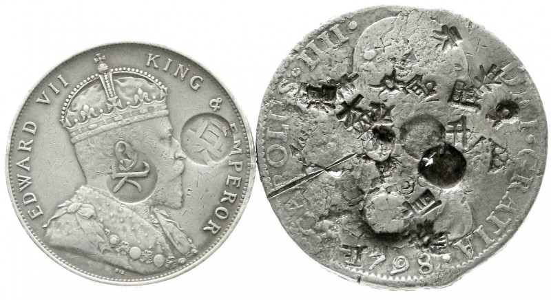 CHINA und Südostasien
China
"Bang Yang"
2 Stück: Peru 8 Reales 1798 Lima fast...