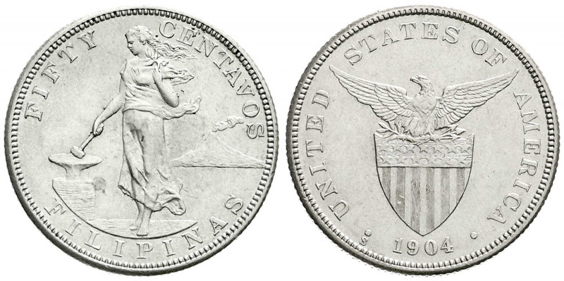 CHINA und Südostasien
Philippinen
Amerikanisch, 1898-1935
50 Centavos (1/2 Pe...