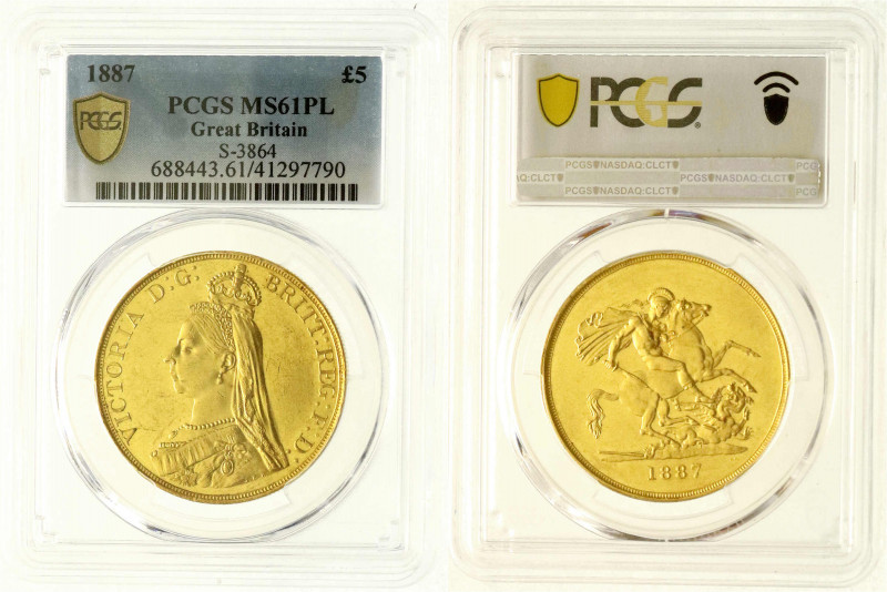 Ausländische Goldmünzen und -medaillen
Grossbritannien
Victoria, 1837-1901
5 ...