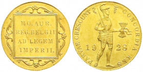 Ausländische Goldmünzen und -medaillen
Niederlande
Wilhelmina, 1890-1948
Dukat 1928, Utrecht. 3,49 g. 986/1000. fast Stempelglanz. Krause/Mishler 8...