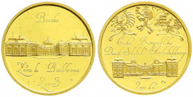 Ausländische Goldmünzen und -medaillen
Tschechische Republik
Seit 1993
2000 Kronen 2003. Schloss in Buchlovice. 6,22 g. Feingold. Im Originaletui. ...