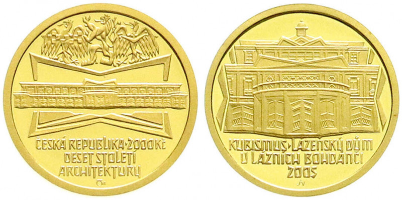 Ausländische Goldmünzen und -medaillen
Tschechische Republik
Seit 1993
2000 K...