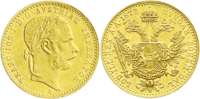 Gold der Habsburger Erblande und Österreichs
Haus Habsburg
Franz Joseph I., 18...