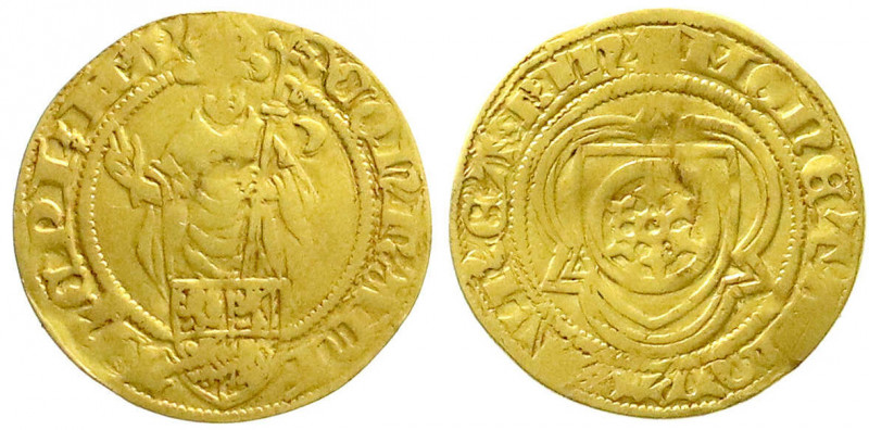 Altdeutsche Goldmünzen und -medaillen
Mainz-Erzbistum
Konrad III. von Dhaun, 1...
