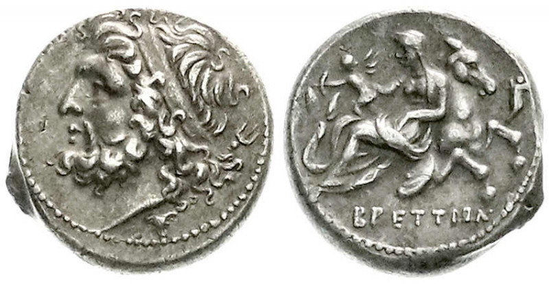 Altgriechische Münzen
Bruttium
Brettische Liga
Beckersche Fälschung einer Dra...