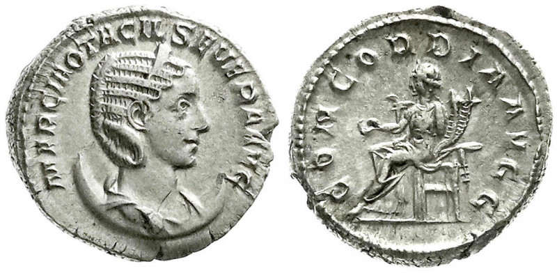 Römische Münzen
Kaiserzeit
Otacilia Severa, Gattin Philipp I. Arabs, gest. 249...