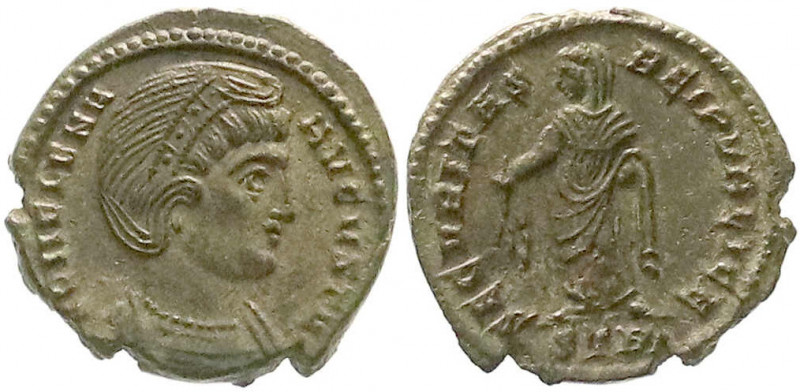 Römische Münzen
Kaiserzeit
Helena, Mutter Constantin des Großen, gest. 330
Fo...