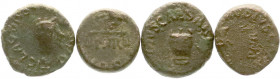 Lots antiker Münzen
Römer
Kaiserzeit
4 div. Quadrantes. schön, schön/sehr schön