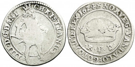 Ausländische Münzen und Medaillen
Dänemark
Christian IV., 1588-1648
Krone dick 1624. schön. Hede 127.