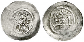 Ausländische Münzen und Medaillen
Frankreich-Straßburg, bischöfliche Münzstätte
Heinrich von Vöringen, 1202-1223
Pfennig/Denier o.J. Mitrierte Büst...