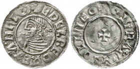 Ausländische Münzen und Medaillen
Grossbritannien
Aethelred II., 978-1016
Penny, last small cross type o.J.(1009/1017), Lincoln. Mzm. OSFRAM. Varia...