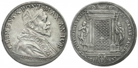 Ausländische Münzen und Medaillen
Italien-Kirchenstaat
Clemens X., 1670-1676
Piastra 1675. Brb. r./ geschlossene Hl. Pforte. gutes sehr schön. Munt...