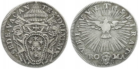 Ausländische Münzen und Medaillen
Italien-Kirchenstaat
Sedisvakanz, 1689
Giulio 1689. sehr schön. Muntoni 7.