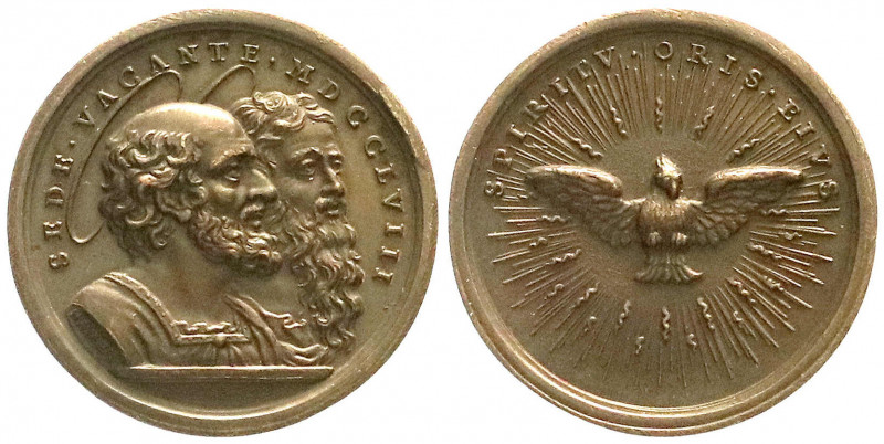 Ausländische Münzen und Medaillen
Italien-Kirchenstaat
Sedisvakanz, 1758
Bron...