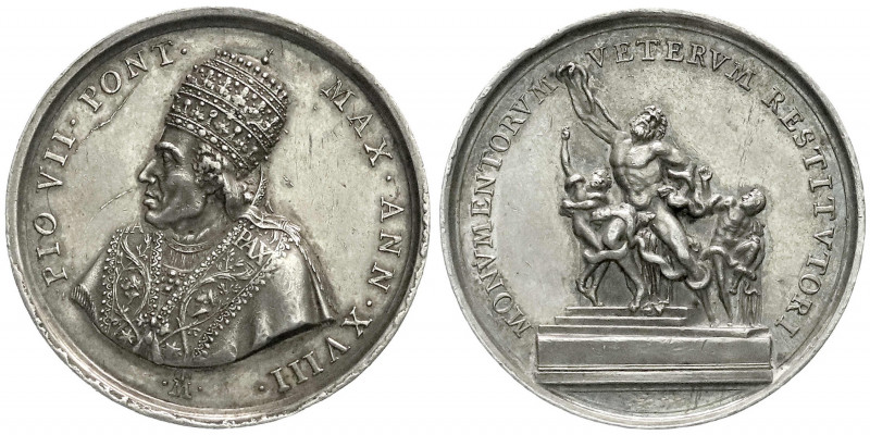 Ausländische Münzen und Medaillen
Italien-Kirchenstaat
Pius VII., 1800-1823
S...