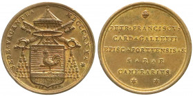 Ausländische Münzen und Medaillen
Italien-Kirchenstaat
Sedisvakanz 1830-1831
Bronzemedaille 1830 von Cerbara Peter Franziskus. 31 mm. vorzüglich, k...