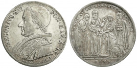 Ausländische Münzen und Medaillen
Italien-Kirchenstaat
Gregor XVI., 1831-1846
Scudo 1834 Rom. sehr schön. Krause/Mishler 1315.1.